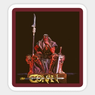 King Conan Sticker